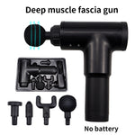 1200-3300r/min Electric Muscle Massage Gun Deep Tissue Massager Therapy Gun Exercising Muscle Pain Relief Body Shaping