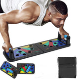 Push Up Board 9 In 1 Body Building Home Uitgebreide Fitness Oefening Apparatuur Fodable Verstelbare Push-Up Stands Workout gym