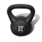 VidaXL Kettlebell 20 Kg 90394 Body Building Fitness Equipments Dumbbells Home Exercise Gym Sports Arm Dumbbells