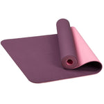 Non-slip TPE  Yoga Mats Tasteless Pilates Gym Exercise Sport Living Room Pads for Fitness Body Building with Position LIne