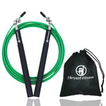 Cuerda de salto de velocidad comba Crossfit profesional cuerda de saltar para MMA boxeo Fitness saltar entrenamiento con bolsa de transporte Cable de repuesto