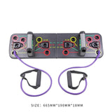 Empurrar para cima rack placa de suporte com faixas da resistência ginásio casa abrangente exercício de fitness esportes equipamentos de treinamento de construção do corpo