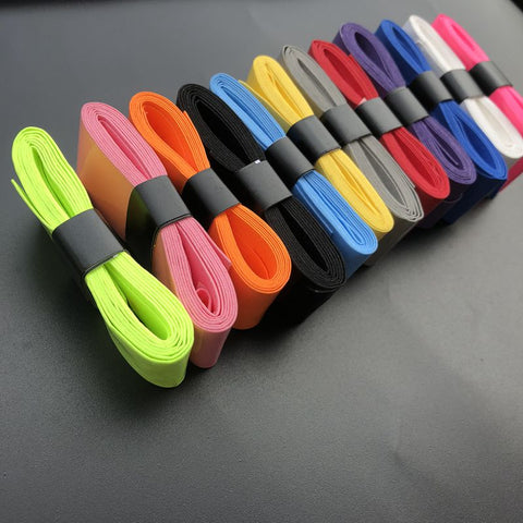 100pcs Wholesales Tennis Racket Grip Anti-skid Sweat Absorbed Wraps Taps Tennis Sticky Thin Badminton Grips Racquet Overgrip