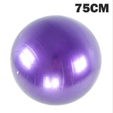 Bolas de Yoga para Fitness en casa, antipresión, a prueba de explosiones, gimnasio, ejercicio de equilibrio, Fitball, Pilates, entrenamiento, Bola de masaje, 75cm 65cm 55cm