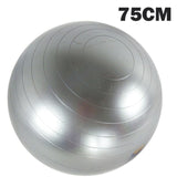Bolas de Yoga para Fitness en casa, antipresión, a prueba de explosiones, gimnasio, ejercicio de equilibrio, Fitball, Pilates, entrenamiento, Bola de masaje, 75cm 65cm 55cm