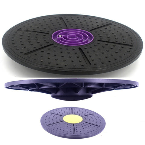 360Degree Rotation Massage Balance Board Disc Round Plates Board Gym ABS Twist Exerciser Fitness Equipment Load-bearing