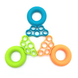 Finger Resistance Bands Training Stretch Bands Silicone Ring Gripper Strengthener For Fitness Equipment Pull Ring Hand Expander