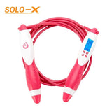 Jump Rope Digital Counter for Indoor/Outdoor Fitness Training Boxing Adjustable Calorie Skipping Rope Workout for Women,Men