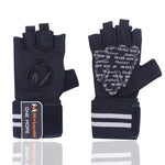 Fitness Gym Glove Men & Women Anti-Slip Silicone Grip Padded Weight Lifting Gloves with Wrist Wrap Crossfit Workout Bodybuilding