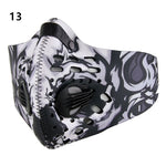 Men/Women Activated Carbon Dust-proof Cycling Face Mask Anti-Pollution Bicycle Bike Outdoor Training mask face shield