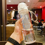 Water bottle Sports Gym bottle School Outdoor Travel Portable Leakproof tea infuser bottle Drink bottles Studen Plastic cups