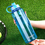 Plastic Large Capacity Water Bottles BPA Free Outdoor Portable Sports Bottle Gym Space Cup Clear Leak-proof Bottle