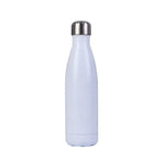 500ml Stainless Steel Thermos Vacuum Insulated Cola Cup Bottle Reflective Mirror Water Bottles Outdoor Travel Gym Sports Flask