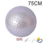 Fitness Massage Point Yoga Ball Anti-Burst Gym Exercise Pilates Balance Fitball Children Adult Home Exercise Equipment Balls