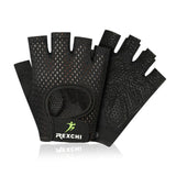 Professional New Gym Fitness Gloves Power Weight Lifting Women Men Crossfit Workout Bodybuilding Half Finger Hand Protector