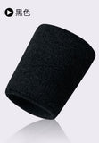 Comfortable Sweat Absorption Sport Gym Wristband Cotton Unisex Tennis Basketball High Elastic Bracer Wrist Wrap