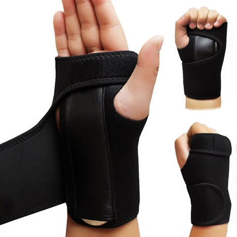 Adjustable  GYM Sports New Bandage Orthopedic Hand Brace Wrist Support Finger Splint Carpal Tunnel Syndrome Protection Wrap