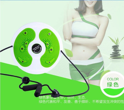 with Cord resistance Bands belt Magnetic Twister plate Twist Boards stepper Health thin waist Home yoga Gym fitness