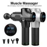 Masseur musculaire électrique thérapie Fascia pistolet de Massage Vibration profonde Relaxation musculaire équipement de Fitness 1200-3300r/min livraison directe