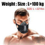 JAISATI Simulate Altitude Sport Mask Air Control Riding/Cycling Mask Fitness Heart Lungs Training sport Mask Running Mask 2.0