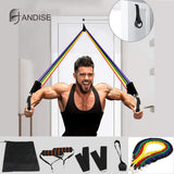 Widerstand Bands Set Übung Bands mit Tür Anker Beine Ankle Straps für Widerstand Ausbildung Physikalische Therapie Hause Workouts