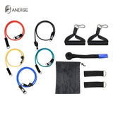 Widerstand Bands Set Übung Bands mit Tür Anker Beine Ankle Straps für Widerstand Ausbildung Physikalische Therapie Hause Workouts