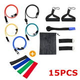 Widerstand Bands Set Übung Bands mit Tür Anker Beine Ankle Straps für Widerstand Ausbildung Physikalische Therapie Hause Workouts