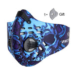 Bike Mask Activated Carbon Dustproof Cover Bicycle Half Face Mask Anti-pollution Training Ski Mask Anti Smog Sport Cycling Mask