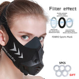 FDBRO Fitness training sports mask Pro Exercise Workout Running Resistance Cardio Endurance sport High Altitude Athletics Mask