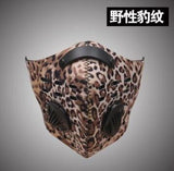 Training Mask Trenirovochnaya Mask Cycling Face Masks With Filter Half Face Carbon Bicycle Bike Mascarilla Polvo Training Masks