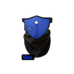 Winter Thermal Bicycle Windproof Face Mask Fleece Neck Warmer Ski Snowboard Shield Hat Bike Motorcycle Training Hood RR7034