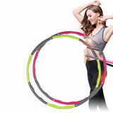 Removable 8 Sections Foam Fitness circle Adult Sports Hoops Gym Bodybuilding Sports Crossfit Slimming Workout Exercise equipment