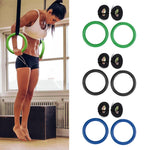 Home Gymnastic Gym Rings Hoop Exercise Fitness Workout Pull Up Bar