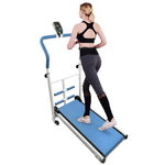 Fitness Treadmill Multifunction with sit-up bar Mechanical treadmill Unisex Foldable Sport fitness machine Fast Arrived