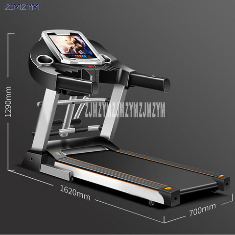 10.1 inch  Electric Treadmills Wifi HD touch color screen/multi-function home treadmill, super quiet indoor folding treadmill E3