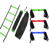 12 Rung Nylon Strap Training Agility Ladders Soccer Football Speed Ladder