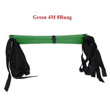 6/7/8/12/14 Rung Nylon Straps Agility Ladder Training Stairs Soccer Football Speed Sports Staircase Ladder Sports Equipment