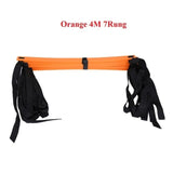 6/7/8/12/14 Rung Nylon Straps Agility Ladder Training Stairs Soccer Football Speed Sports Staircase Ladder Sports Equipment