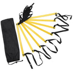 4M 8 Rung Nylon Straps Training Ladders Agility Speed Ladder Stairs for Soccer Football Speed Ladder Fitness Equipment