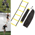 2019 Agility Training Ladder Speed Soft Adjustable Flat Rung Football Soccer Badminton Tennis Basketball Accessories