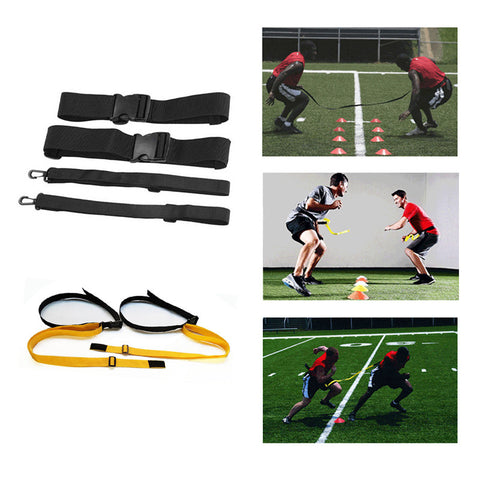 Fitness Equipment Agility Training Belt Sport Evasion Belt Defensive Speed Reaction Training Straps for Children/Adults M