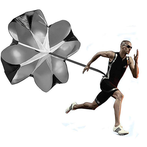 Running Speed Training 56 inch Speed Training Resistance Parachute Umbrella Running Chute & Fitness Explosive Power Training