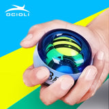 OCIOLI Power Explosive Training Gyroscrope Force Gyro Wrist Arm Finger Exerciser Pow Ball Hand Spinner Fitness Carpal Expander