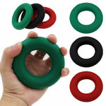 1pc Silicone Ring Hand Expander exerciser Hand Gripper Grip Hand Resistance Band Finger Exerciser Trainer Grip Fitness Equipment