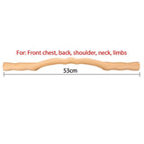 4 PCS Wooden Stick Effective Healthy Rob For Back Neck Shoulder Abdomen Leg Body Back Massage Relaxation Slimming Tool