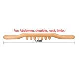 4 PCS Wooden Stick Effective Healthy Rob For Back Neck Shoulder Abdomen Leg Body Back Massage Relaxation Slimming Tool