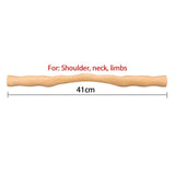 4 PCS Wooden Stick Effective Healthy Rob For Back Neck Shoulder Abdomen Leg Body Back Massage Relaxation Slimming Tool