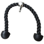 Tricep Rope Abdominal Crunches Cable Attachment Pull Down Laterals Biceps Training Fitness Equipment Body Building Gym Pull Rope