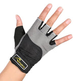 1 Pair/SET Anti-Slip Half Finger Fitness Gloves Weight Lifting Gloves Protect Wrist Gym Training Fingerless Sport Gloves