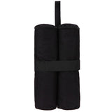 1Pc Portable Outdoor Camping Windproof Marquee Leg Weights For Up Tent Sandbag Marquee Stand Anchor Sand Bag Black